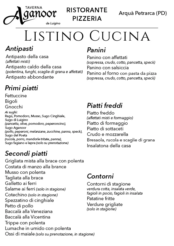 Menu_Taverna Aganoor da Luigino_Arquà Petrarca_image_2