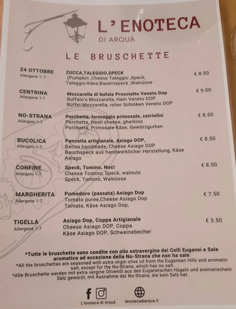 Menu_L'Enoteca di Arquà_Arquà Petrarca_image_4