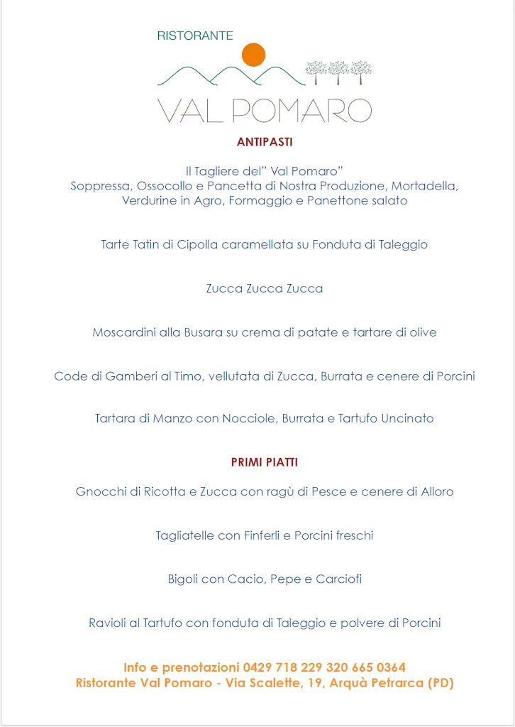 Menu_Ristorante Val Pomaro_Arquà Petrarca_image_3