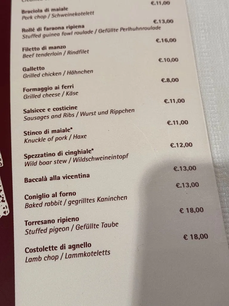 Menu_Trattoria Al Bigolaro - Cucina tipica Colli Euganei_Arquà Petrarca_image_1