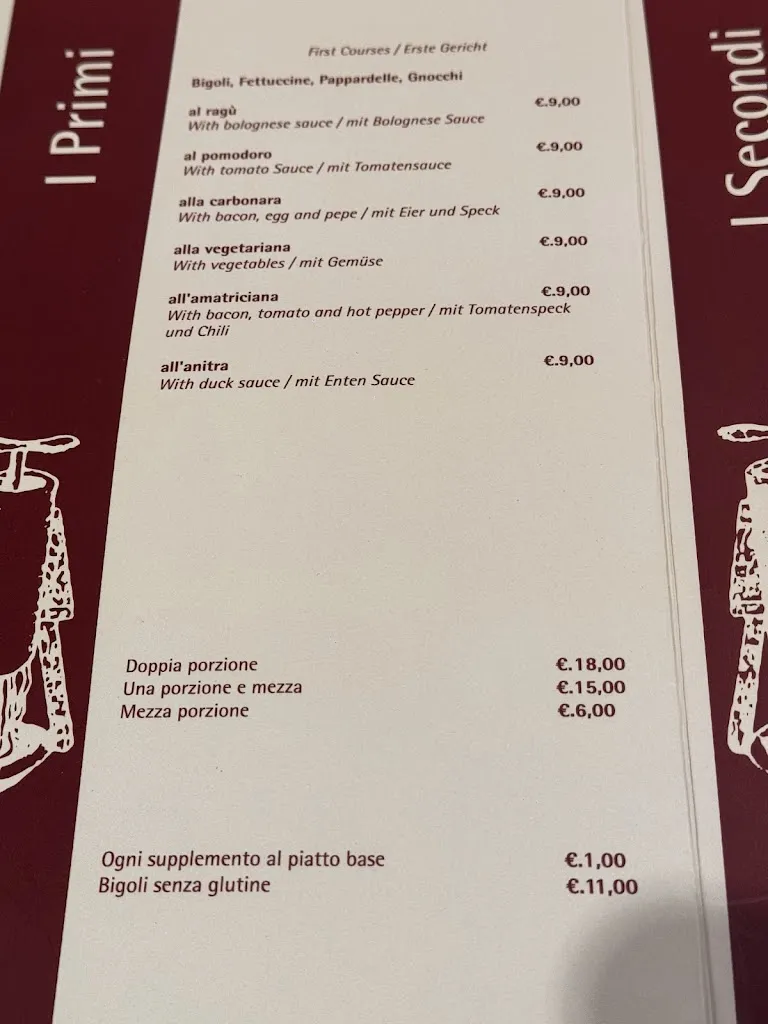 Menu_Trattoria Al Bigolaro - Cucina tipica Colli Euganei_Arquà Petrarca_image_4