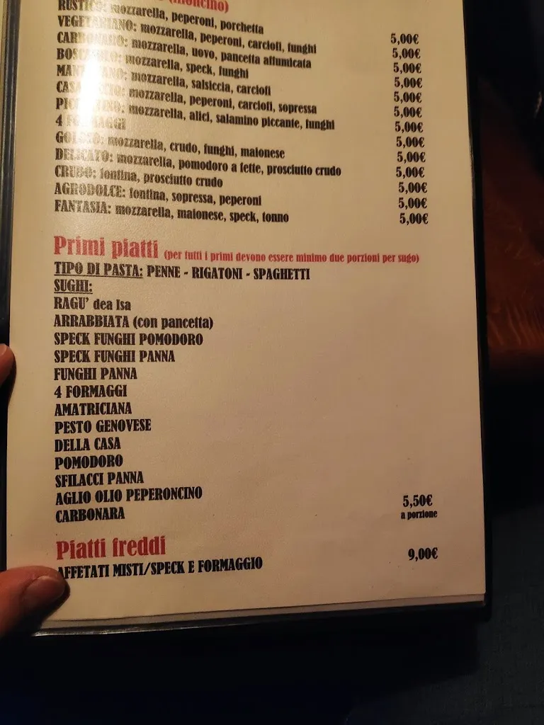 Menu_Pub Birreria Spaghetteria Da Agostino 1958_Arlesega_image_2