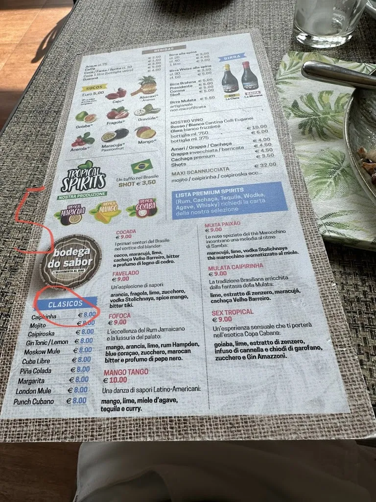 Menu_La Mulata | Padova_Arlesega_image_3