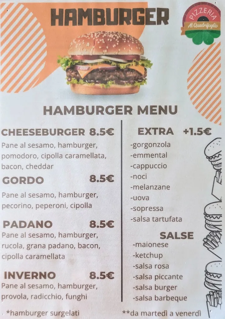 Menu_Al Quadrifoglio - da Bruno di Toffanin B._Arlesega_image_3