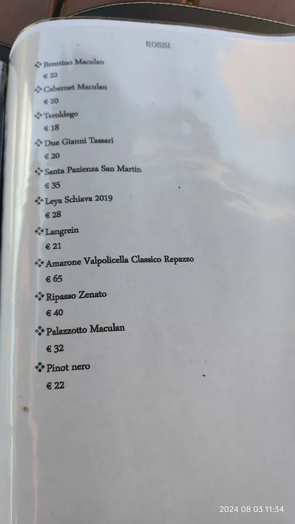 Menu_Chalet Melegnon_Arsiero_image_4