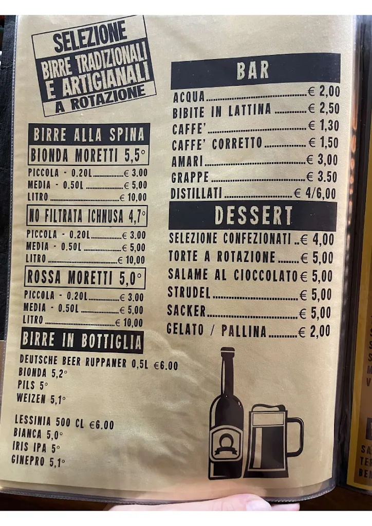 Menü_Ristorante Pizzeria Casa Mia_Badia Calavena_Bild_2