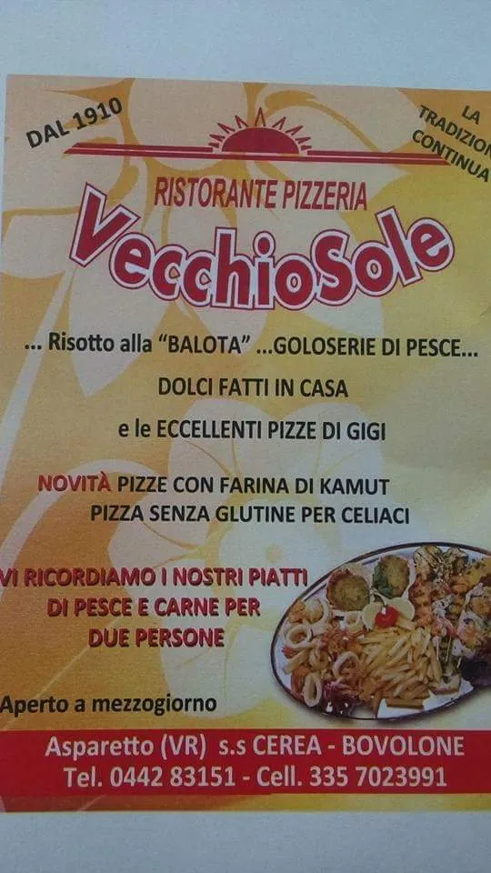 Menu_Ristorante Pizzeria Vecchio Sole Di Lonardi Gigi e Mary_Asparetto_image_2