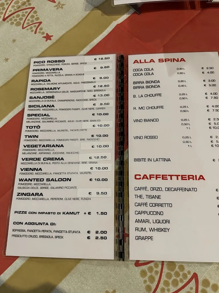Menu_Pizzeria Wanted Saloon_Badia Polesine_image_2