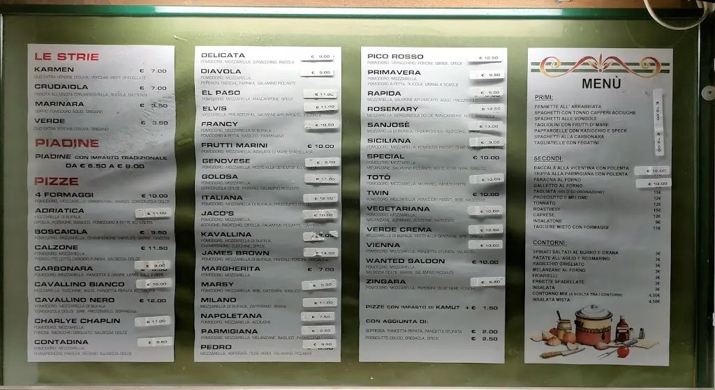 Menu_Pizzeria Wanted Saloon_Badia Polesine_image_3