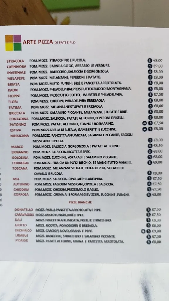 Menu_Arte Pizza_Badia Polesine_immagine_1