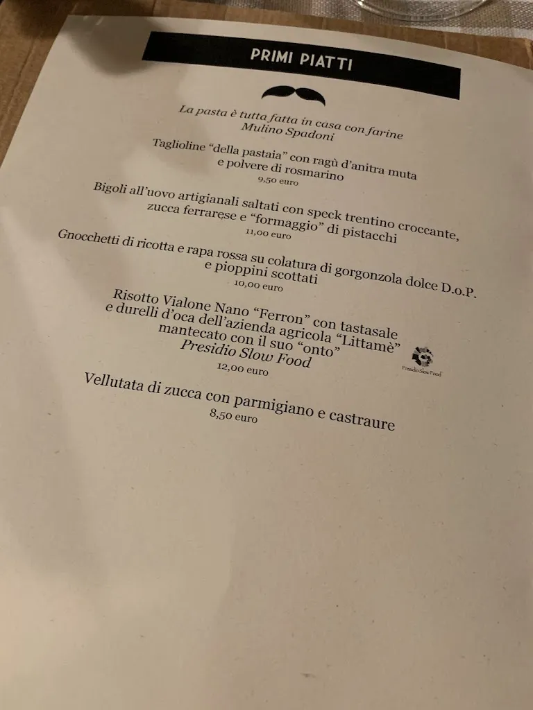 Menu_Bernardo's_Badia Polesine_image_1