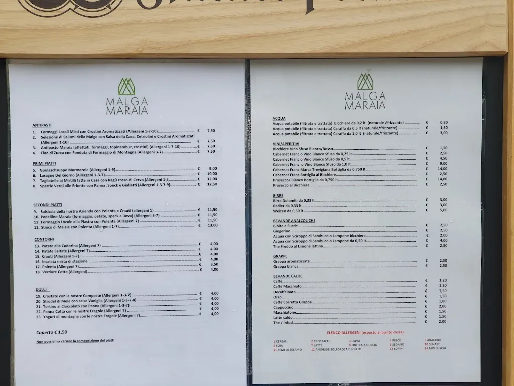 Menu_Agriturismo Malga Maraia_Auronzo_image_2