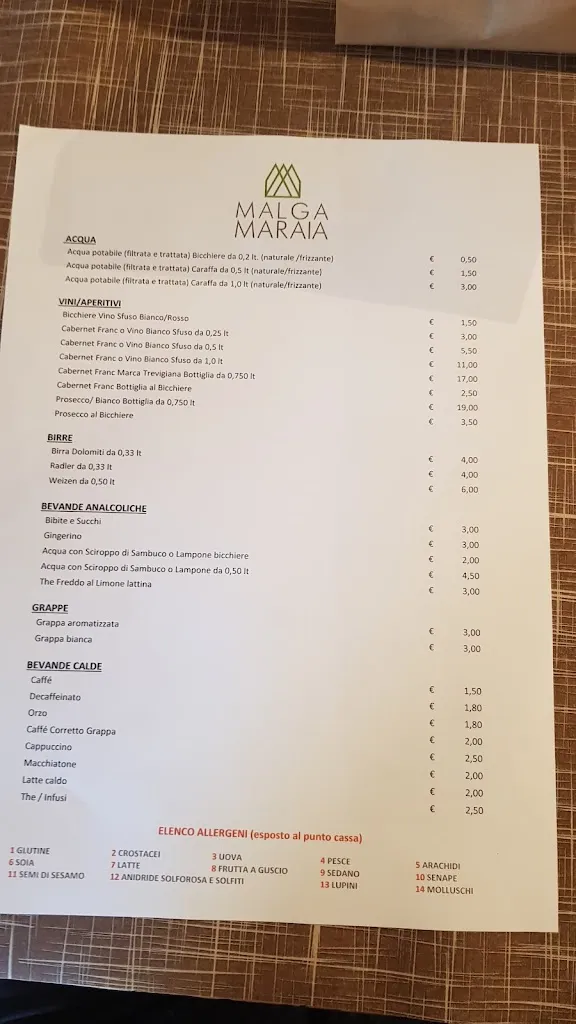Menu_Agriturismo Malga Maraia_Auronzo_image_3