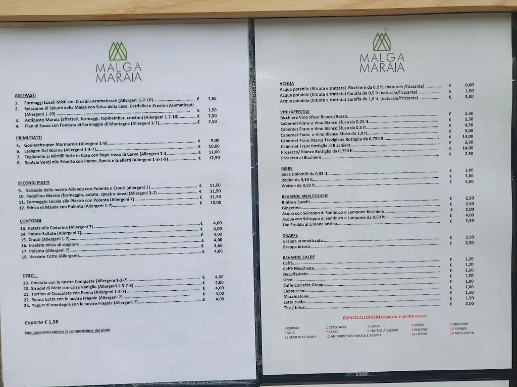 Menu_Agriturismo Malga Maraia_Auronzo_image_4