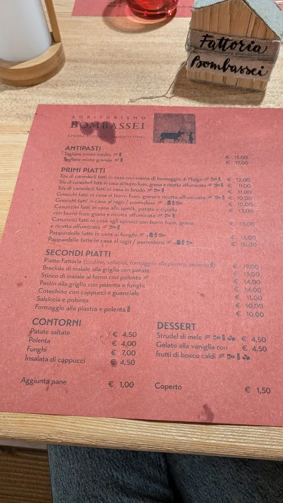 Menu_Agriturismo Fattoria Bombassei NUOVA GESTIONE_Auronzo_image_1