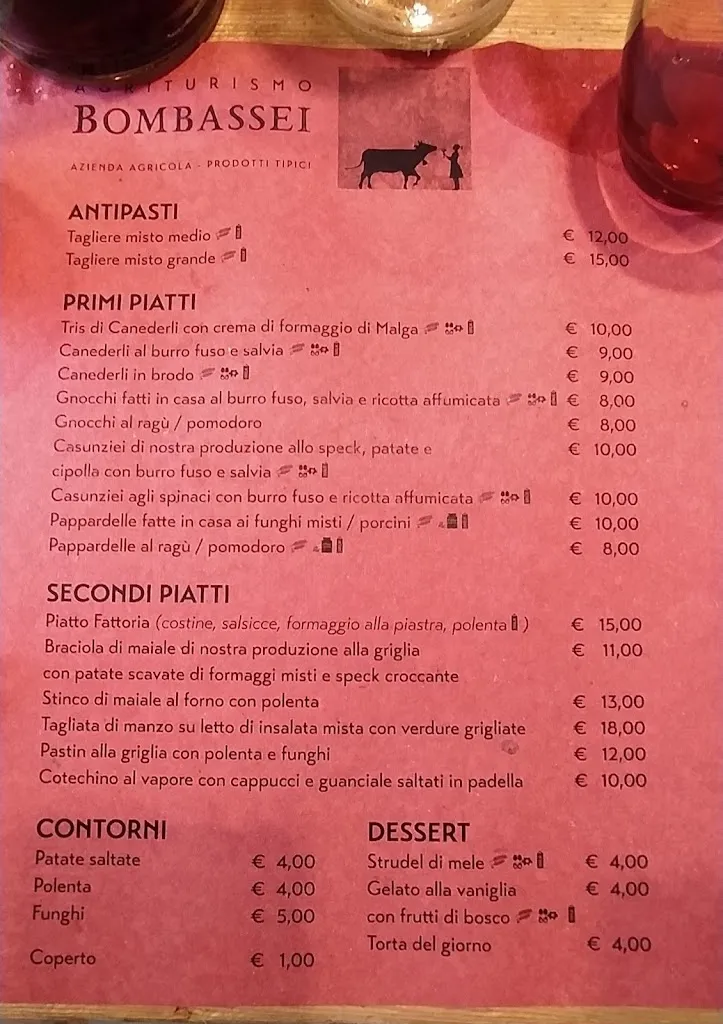 Menu_Agriturismo Fattoria Bombassei NUOVA GESTIONE_Auronzo_image_2