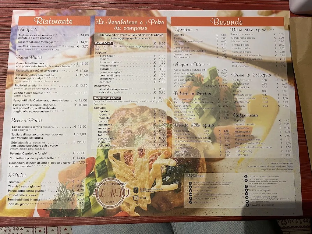 Menu_Pizzeria Ristorante AL RIO_Auronzo_image_1