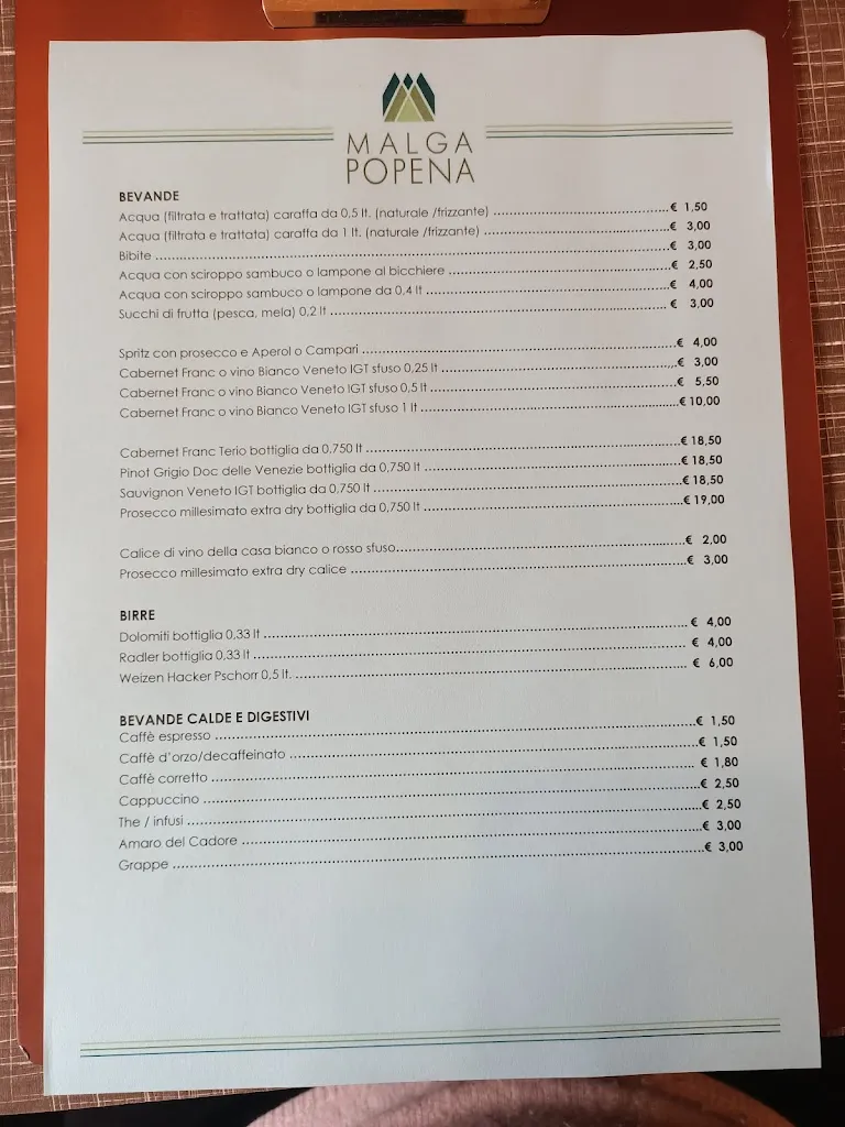 Menu_Malga Popena_Auronzo_immagine_4