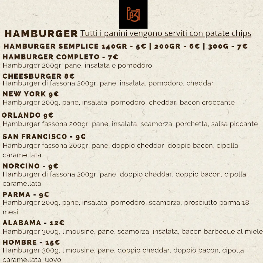 Menu_Pub31_Castel di Sangro_image_1