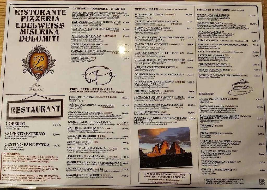 Menu_Pizzeria Edelweiss_Auronzo_image_3