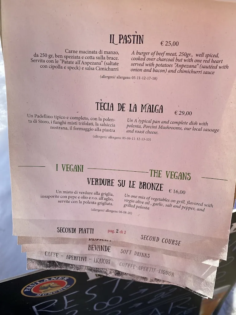 Menu_La Stube - La Biblioteca - Malga Rin Bianco_Auronzo_image_2