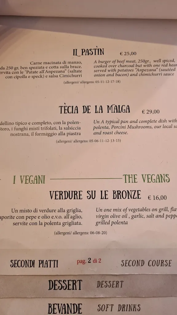 Menu_La Stube - La Biblioteca - Malga Rin Bianco_Auronzo_image_3