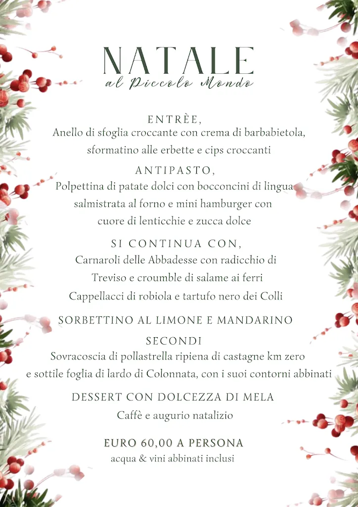 Menu_Ristorante Piccolo Mondo di Gasparella Gino_Barbarano Vicentino_image_3
