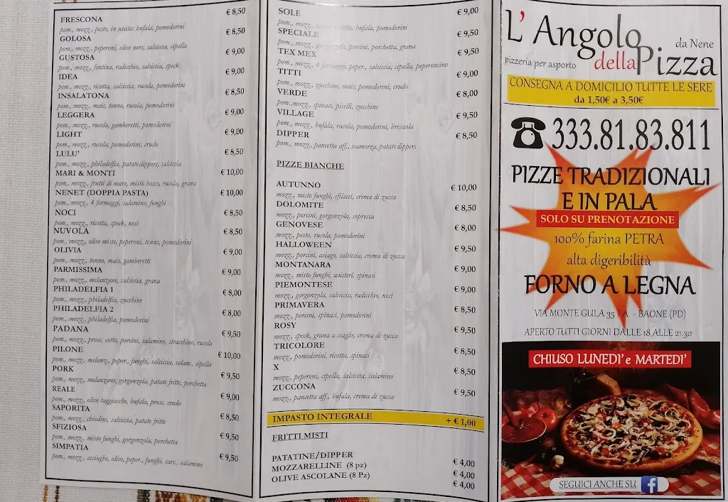 Menu_L'Angolo della Pizza da Nene_Baone_image_1