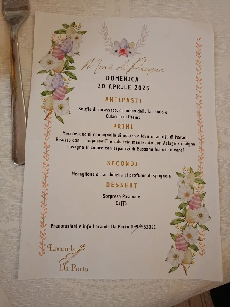 Menu_Ristorante Locanda Da Porto_Arzignano_image_1