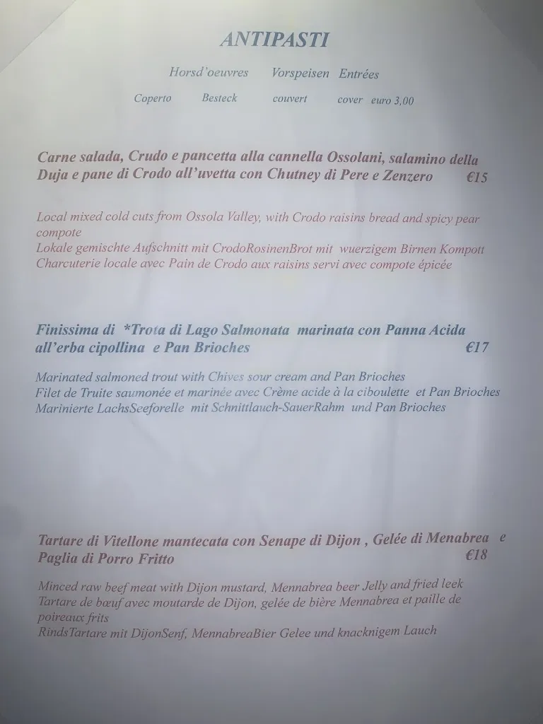 Menu_Ristorante La Bussola_Orta Nova_image_1