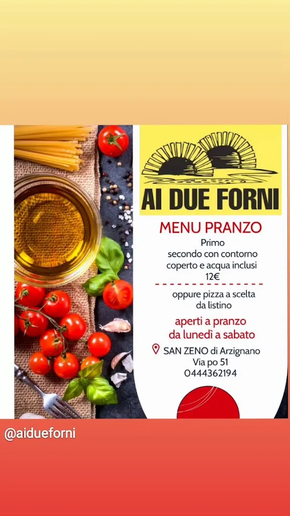 Menu_Pizzeria Ai Due Forni_Arzignano_image_2