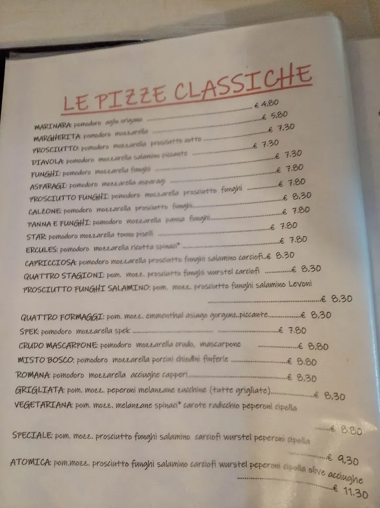 Menu_Pizzeria Ristorante Bar Ethiopia_Arzignano_image_3