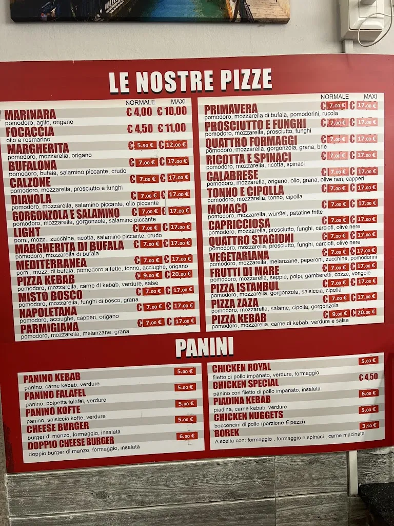 Menu_Istanbul pizza kebab arzignano_Arzignano_image_1