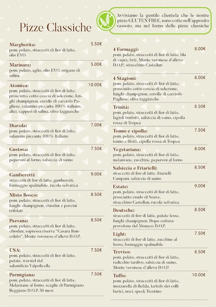 Menu_Pizzeria d'asporto Arzipizza_Arzignano_immagine_2