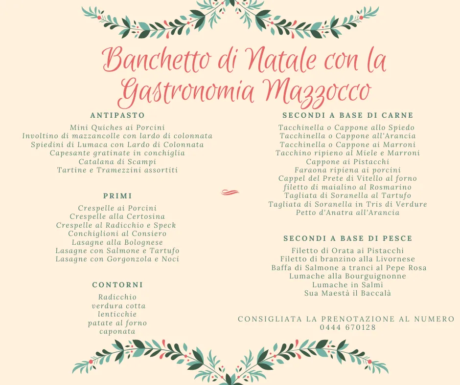 Menu_Gastronomia e Rosticceria Mazzocco di Mazzocco Roberto_Arzignano_image_3