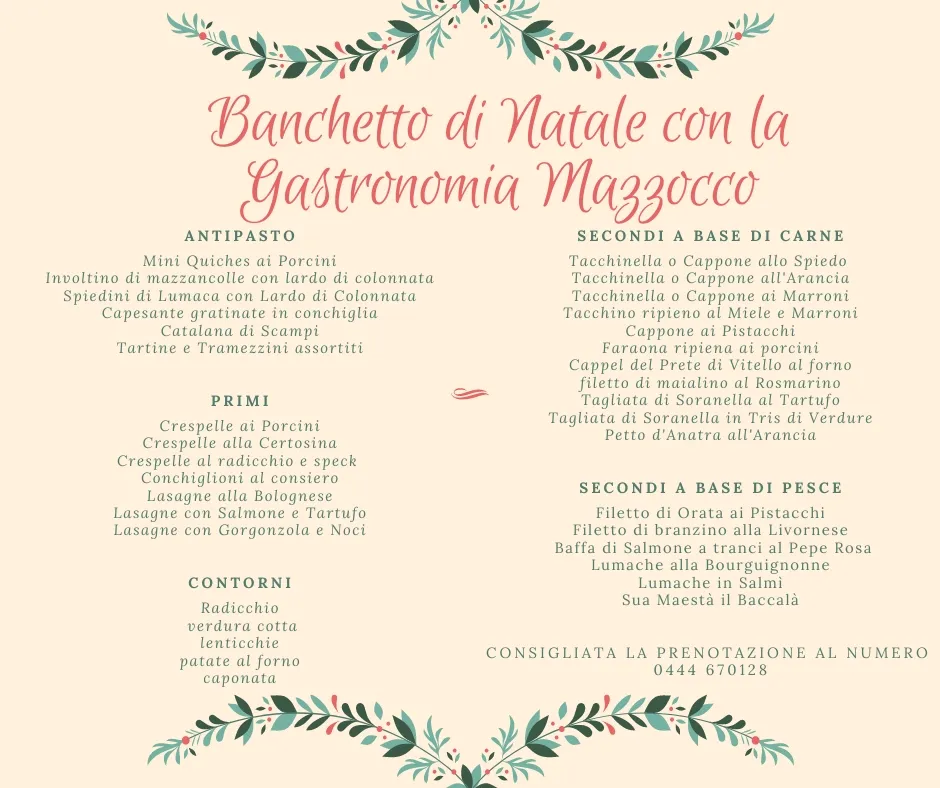 Menu_Gastronomia e Rosticceria Mazzocco di Mazzocco Roberto_Arzignano_image_4