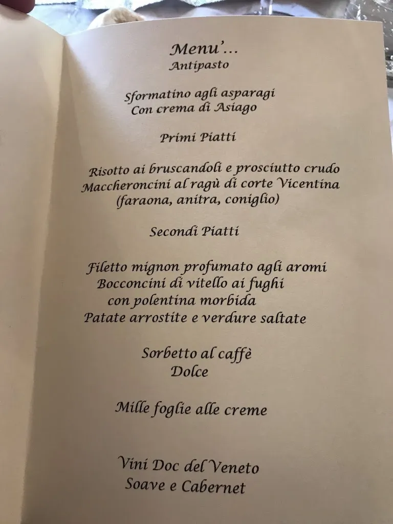 Menu_Ristorante Dal Francese_Arzignano_image_2