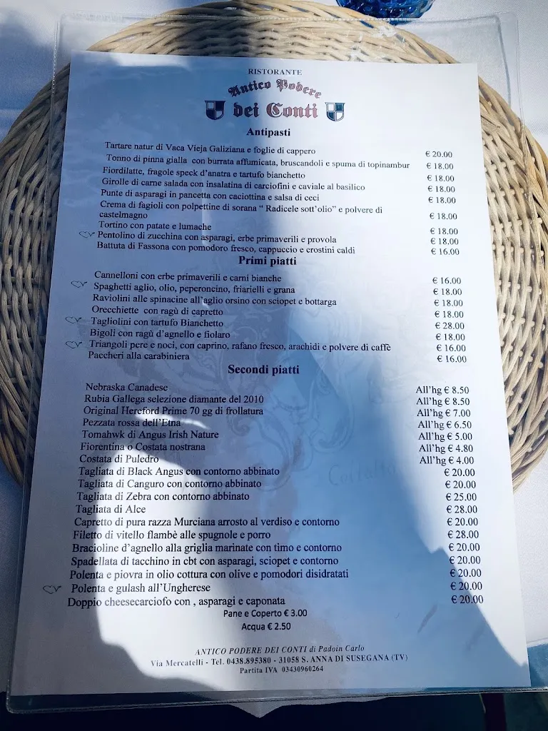 Menu_Antico Podere dei Conti di Padoin Carlo_Barbisano_image_3