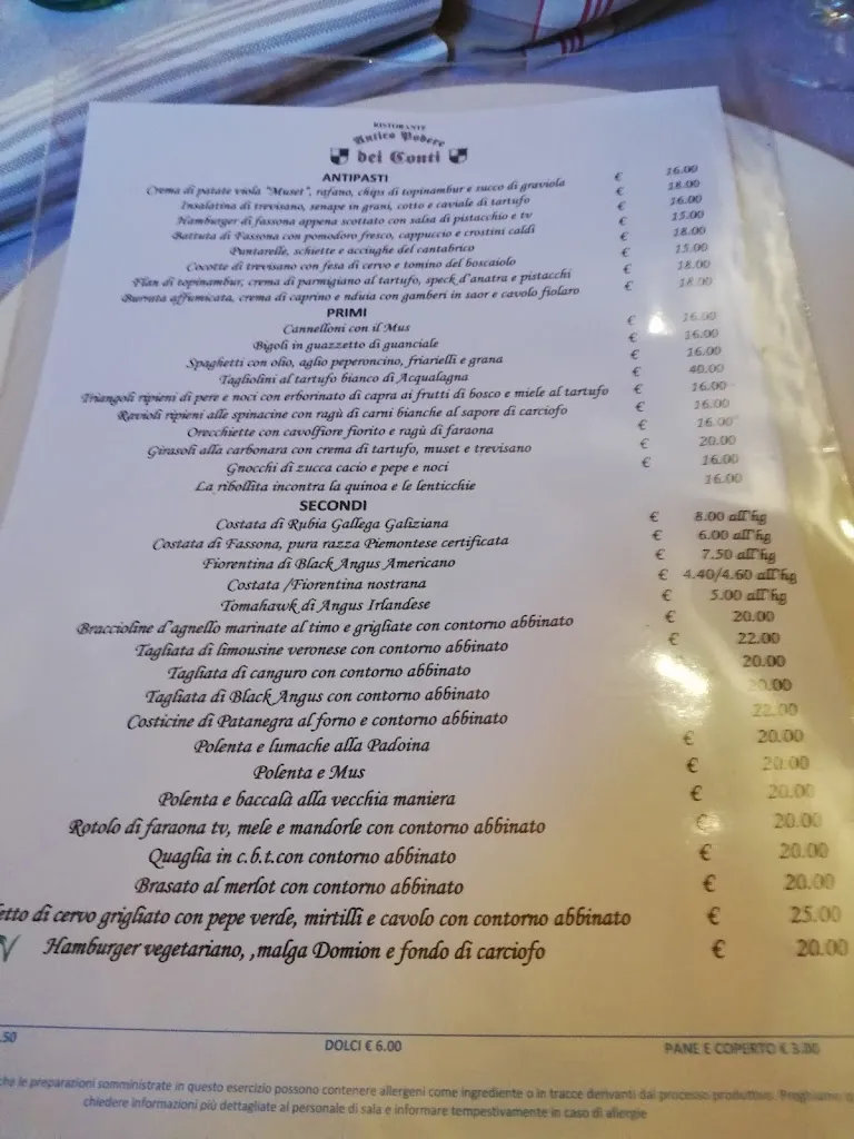 Menu_Antico Podere dei Conti di Padoin Carlo_Barbisano_image_4