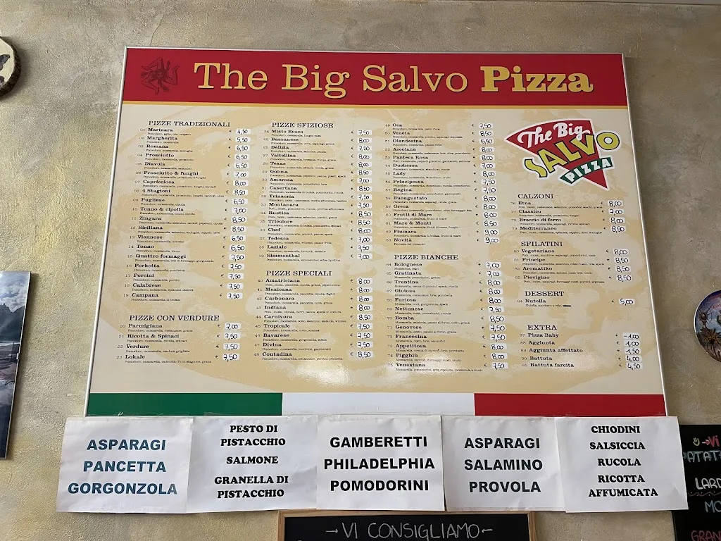 Menu_Pizzeria Da Salvo Di Giudice Salvatore & C. Snc_Barbisano_immagine_1