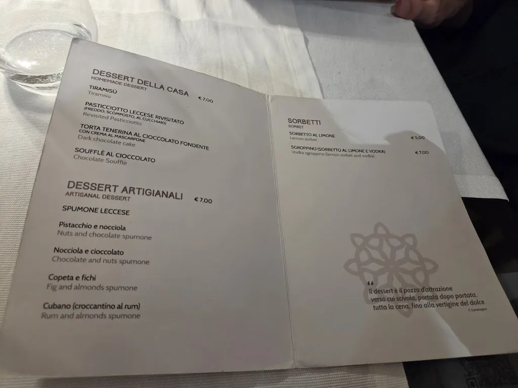 Menu_Ristorante Fronte Mare - Otranto - Salento (Le)_Otranto_image_1