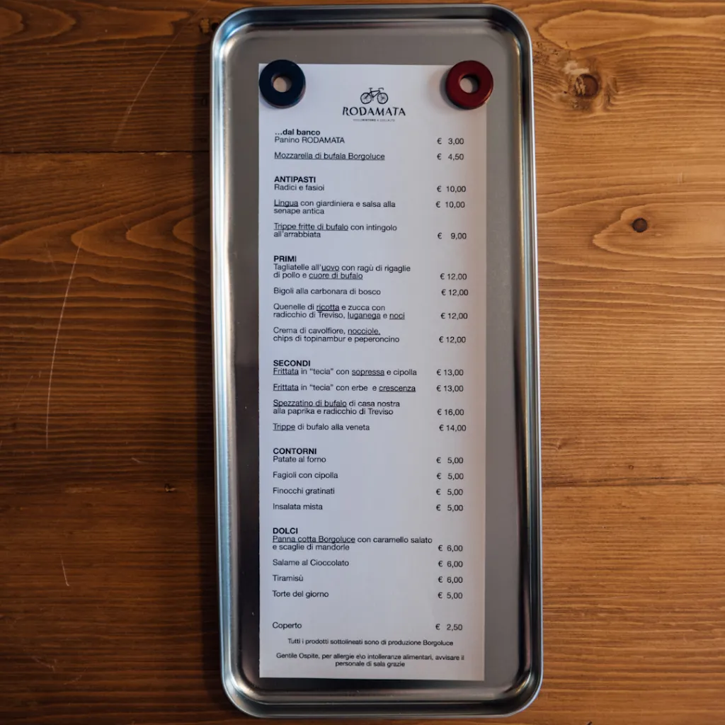 Menü_RodaMata - cicloristoro a Collalto_Barbisano_Bild_1