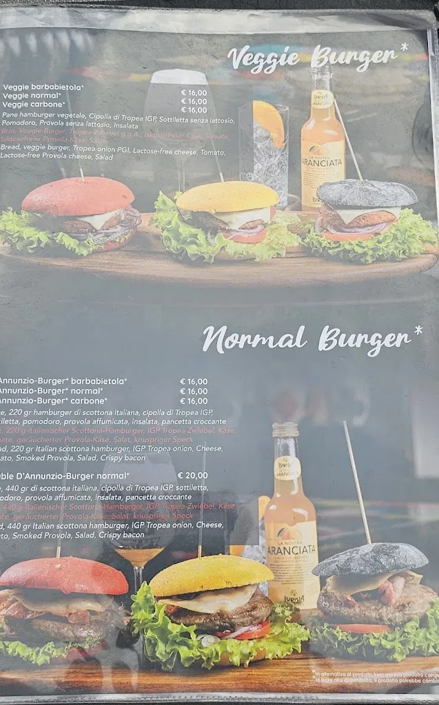 Menu_D'ANNUNZIO OSTERIA RESTAURANT BISTRÒ THE DIFFERENT EATING_Bardolino_image_4