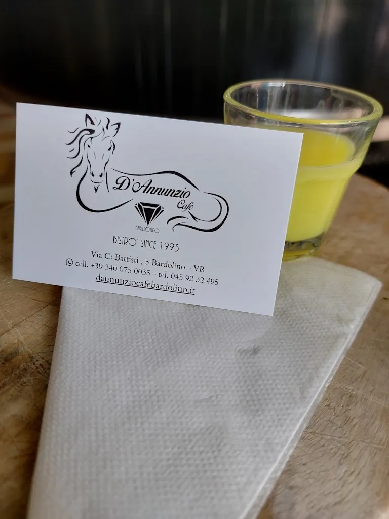 Menu_D'ANNUNZIO OSTERIA RESTAURANT BISTRÒ THE DIFFERENT EATING_Bardolino_image_7