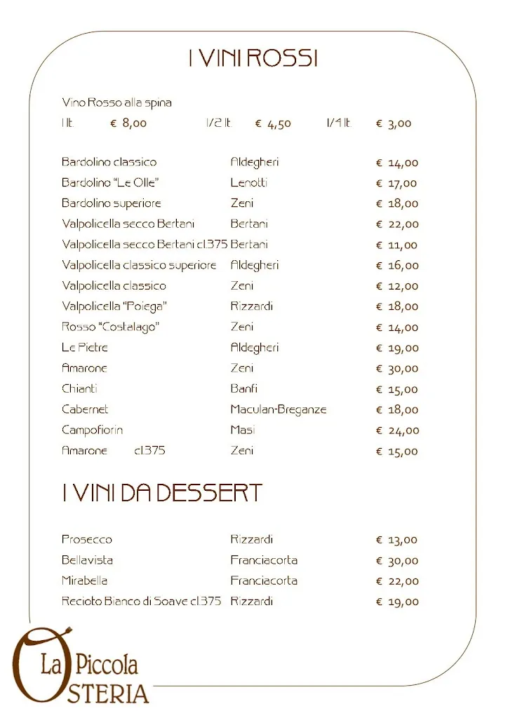 Menu_La Piccola Osteria_Bardolino_image_1
