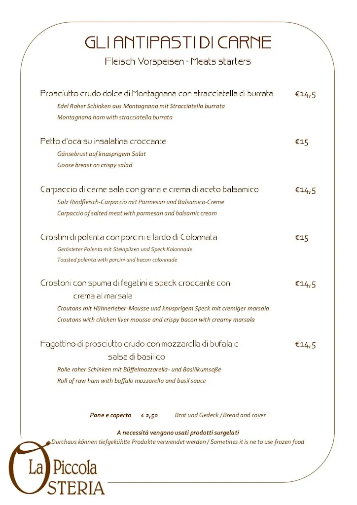Menu_La Piccola Osteria_Bardolino_image_3