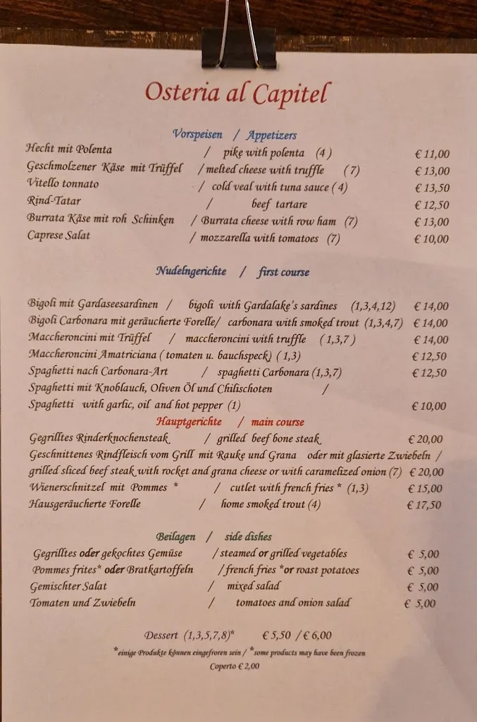 Menu_Osteria Al Capitel_Bardolino_image_2
