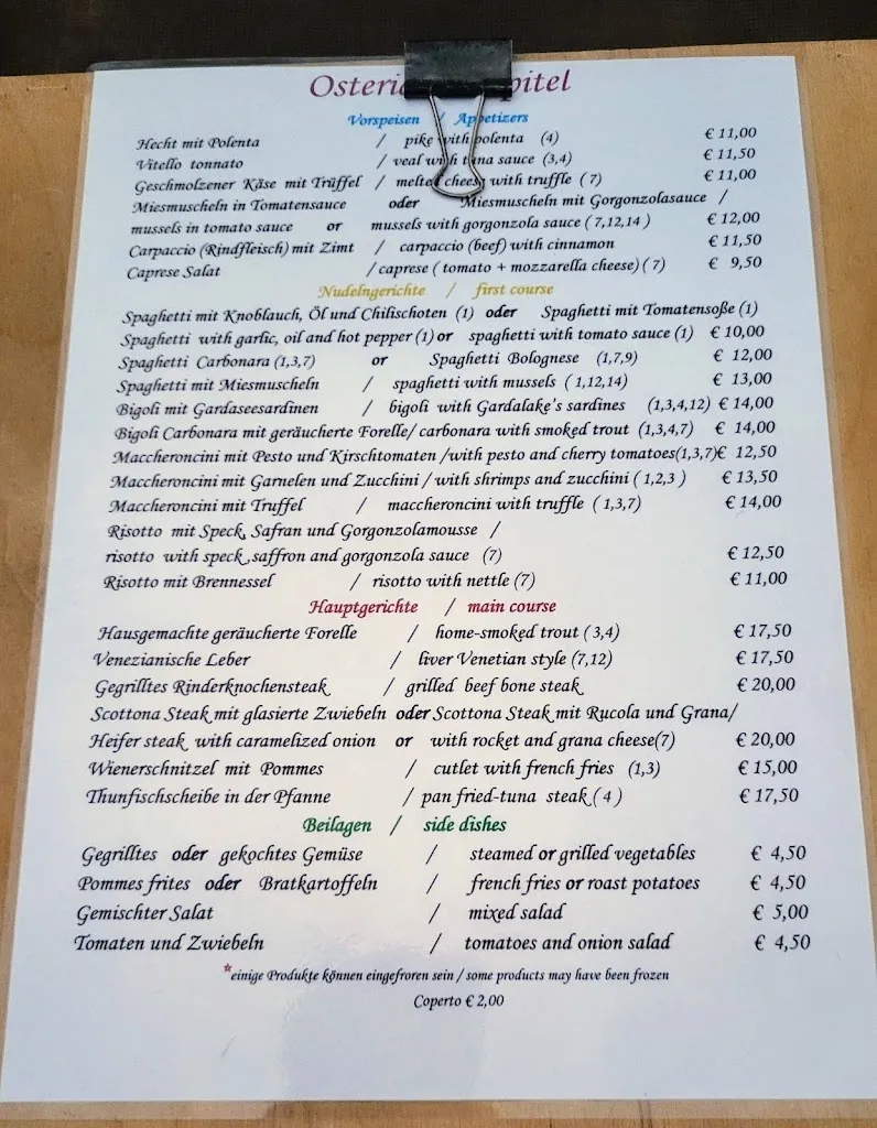 Menu_Osteria Al Capitel_Bardolino_image_4