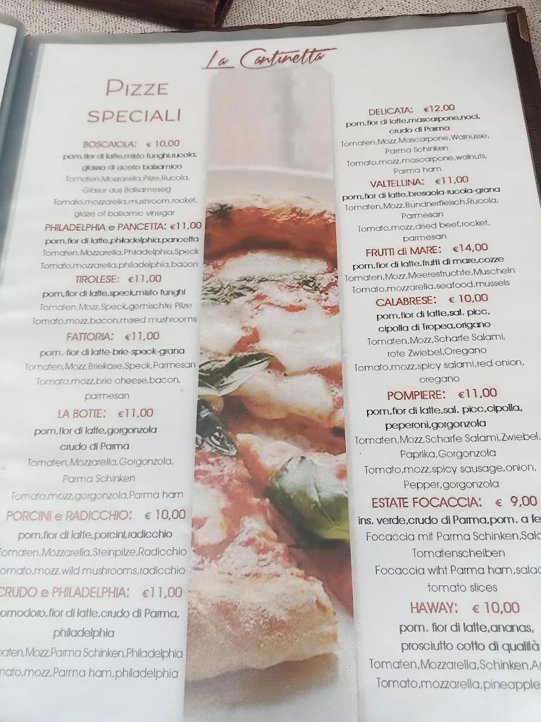 Menu_Ristorante Pizzeria La Cantinetta_Bardolino_image_2