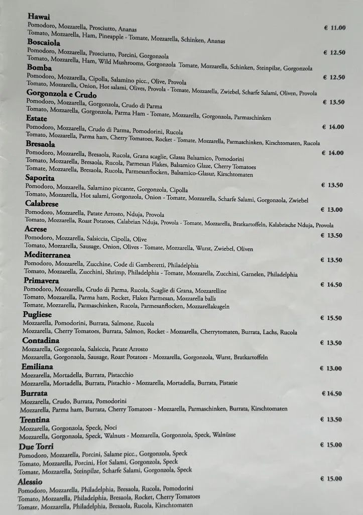 Menu_Ristorante Pizzeria Due Torri_Bardolino_image_4